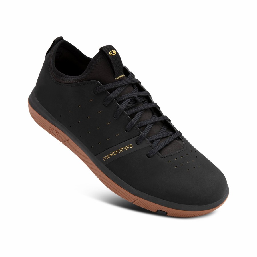 Crank Brothers Stamp Street Fabio Flat | Stamp Street Fabio Black/Gum