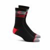 Crank Brothers Socken | Icon Mtb Socks - Black/Red