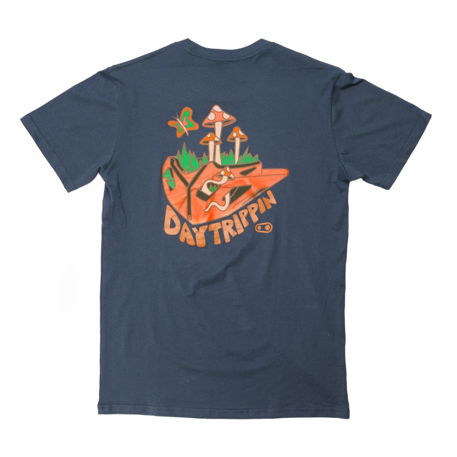 Crank Brothers Herrentextilien | Day Trippin' Tee - Uni