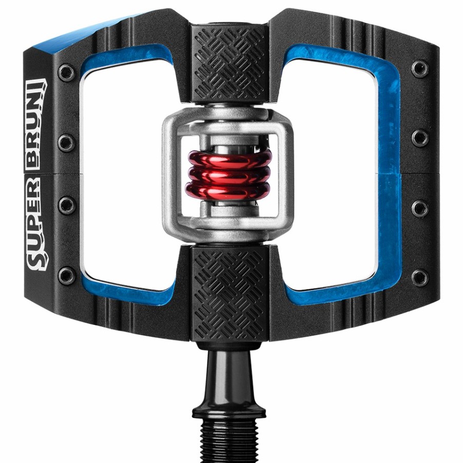 Crank Brothers Mallet | Mallet Dh - Superbruni Edition Black/Red/Blue