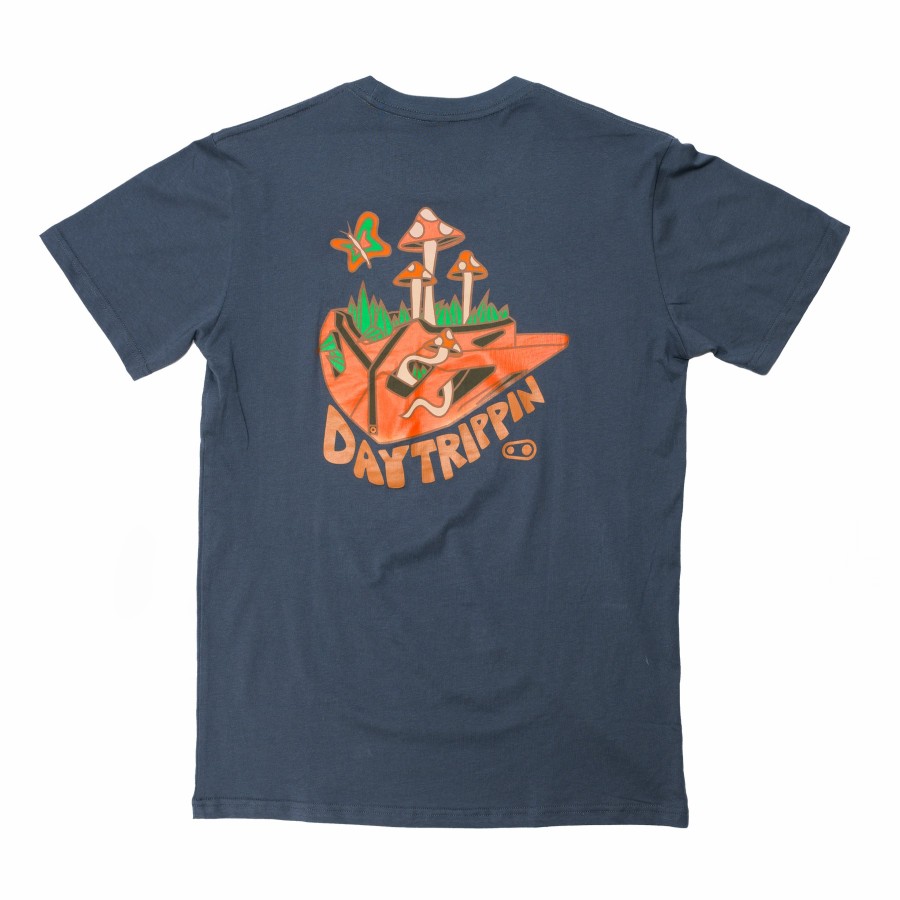 Crank Brothers Frauentextilien | Day Trippin' Tee - Uni