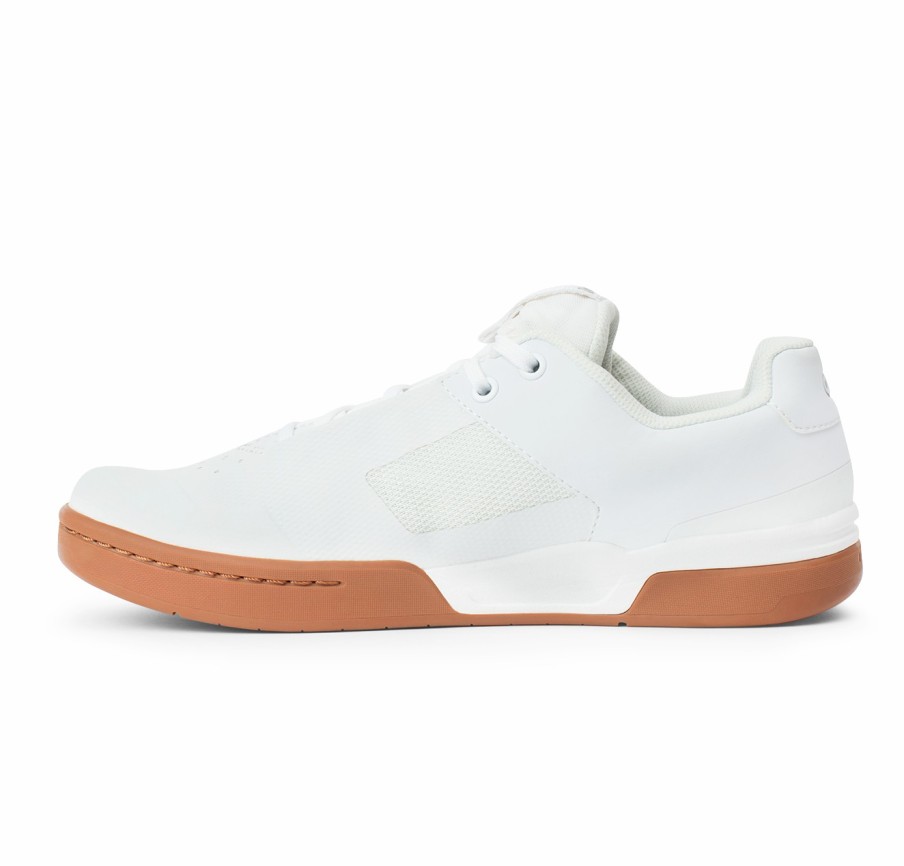 Crank Brothers Stamp Flat | Stamp Lace - Fabio Edition White/Gum