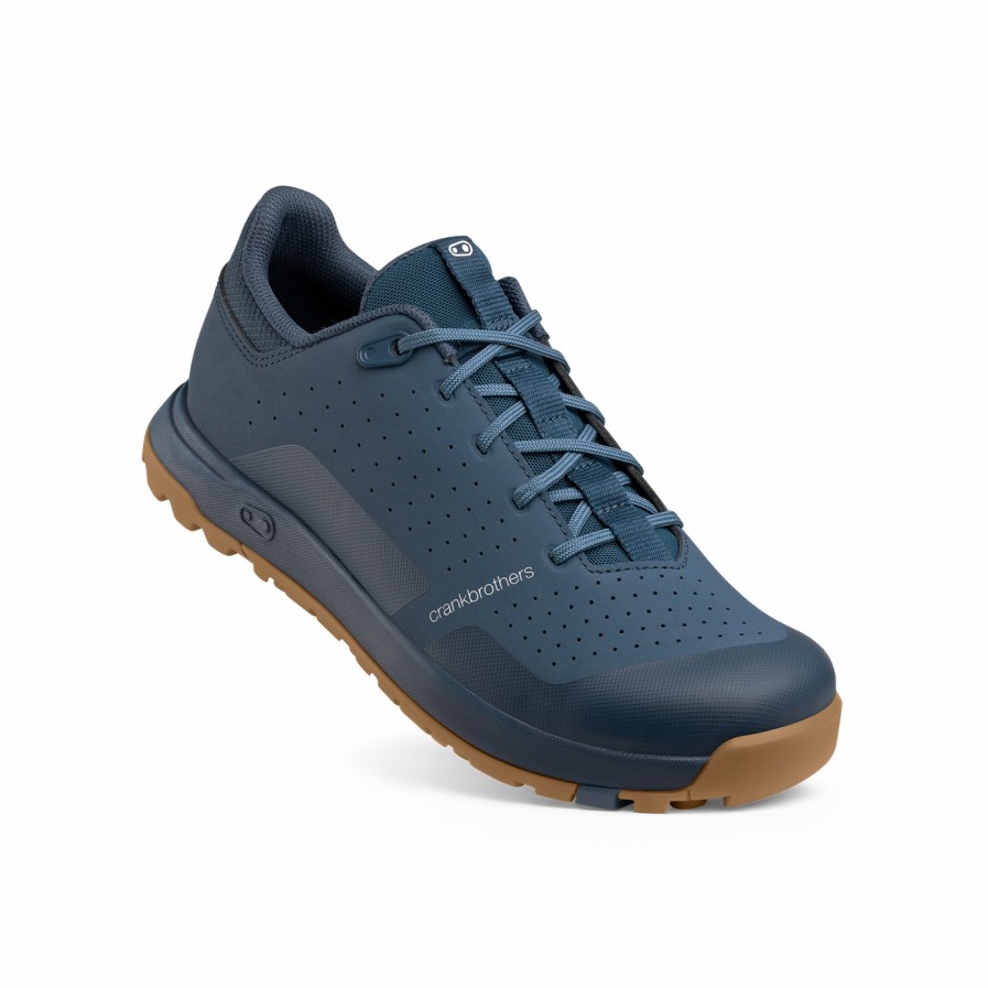 Crank Brothers Mallet Trail Clip-In | Mallet Trail Lace Clip-In Shoes Navy/Gum