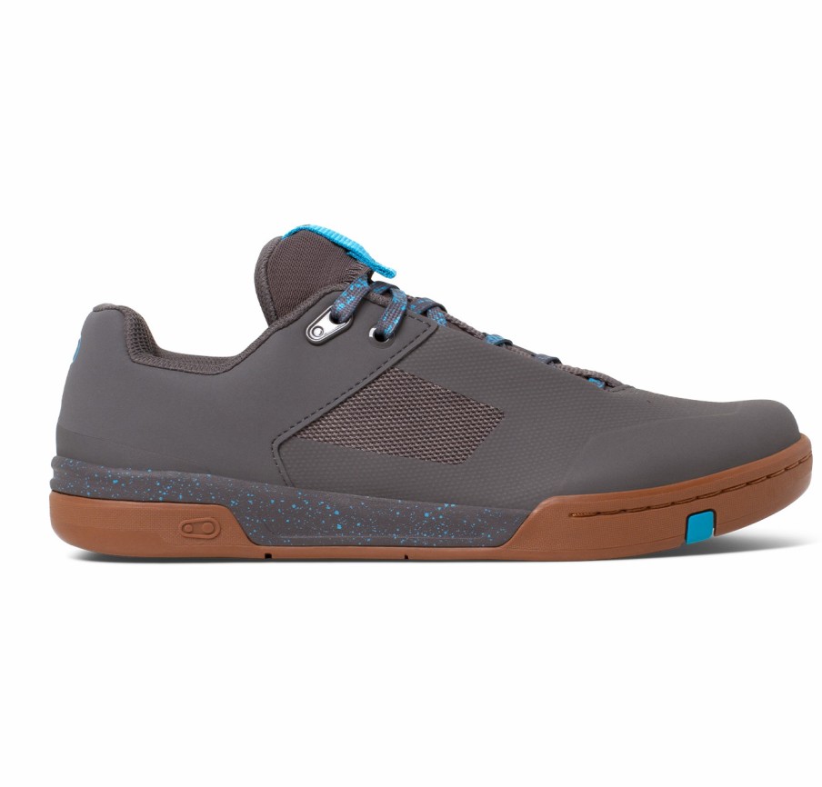 Crank Brothers Stamp Flat | Stamp Lace - Grey/ Blue Splatter