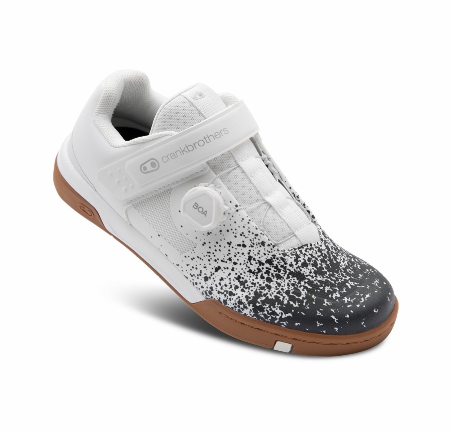 Crank Brothers Stamp Flat | Stamp Boa® Black/White Splatter